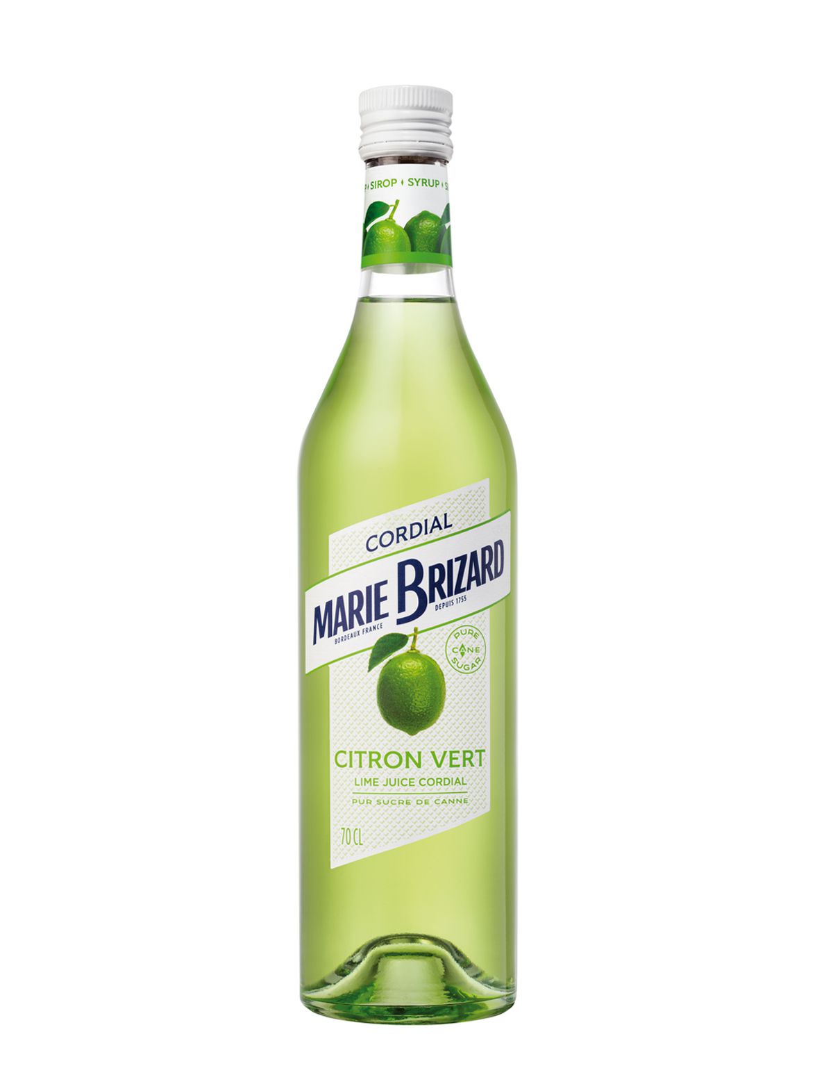 Marie Brizard Lime Juice Cordial Syrup